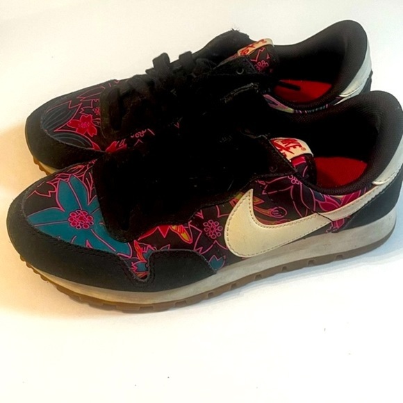 NIKE PEGASUS 83 FEMME PRINT FLORAL Sz 6.5 Runner Sneakers Vintage - Picture 6 of 12